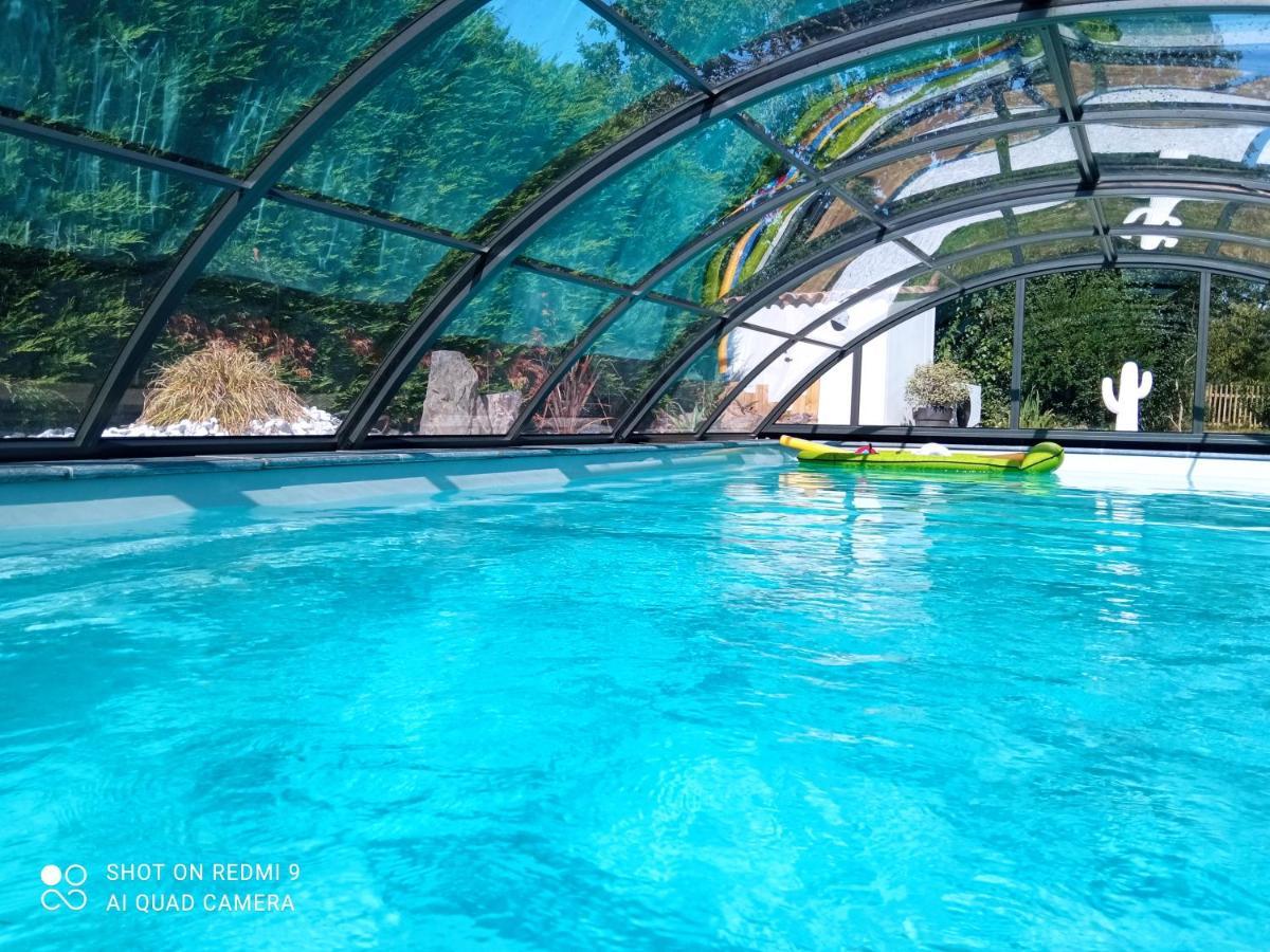 Bed and Breakfast Mas Des Vignes Piscine Chauffee Le Champ-Saint-Pere Zewnętrze zdjęcie